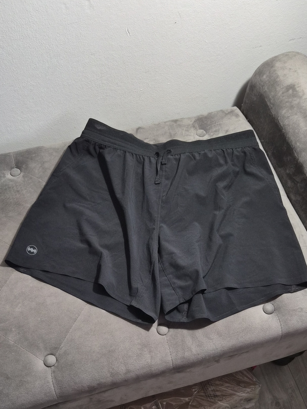 Janji Black Shorts Medium Lined Flowy Running Lifting Active Bottoms Afo Middle